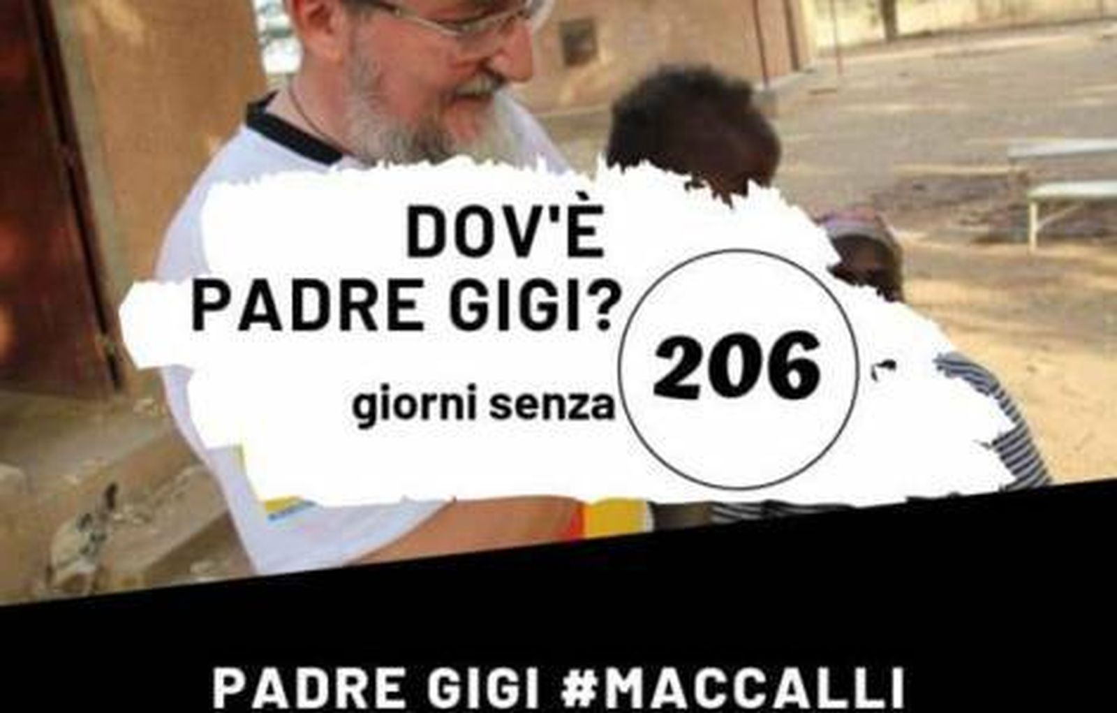 Días de secuestro del padre Gigi. La esperanza sigue viva.