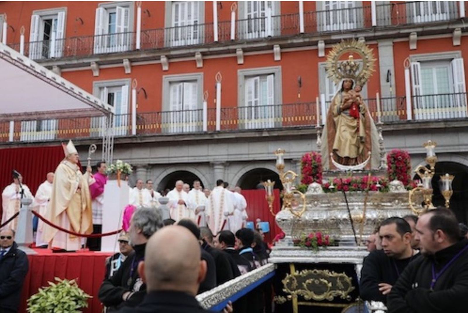 Fiesta de La Almudena del año pasado