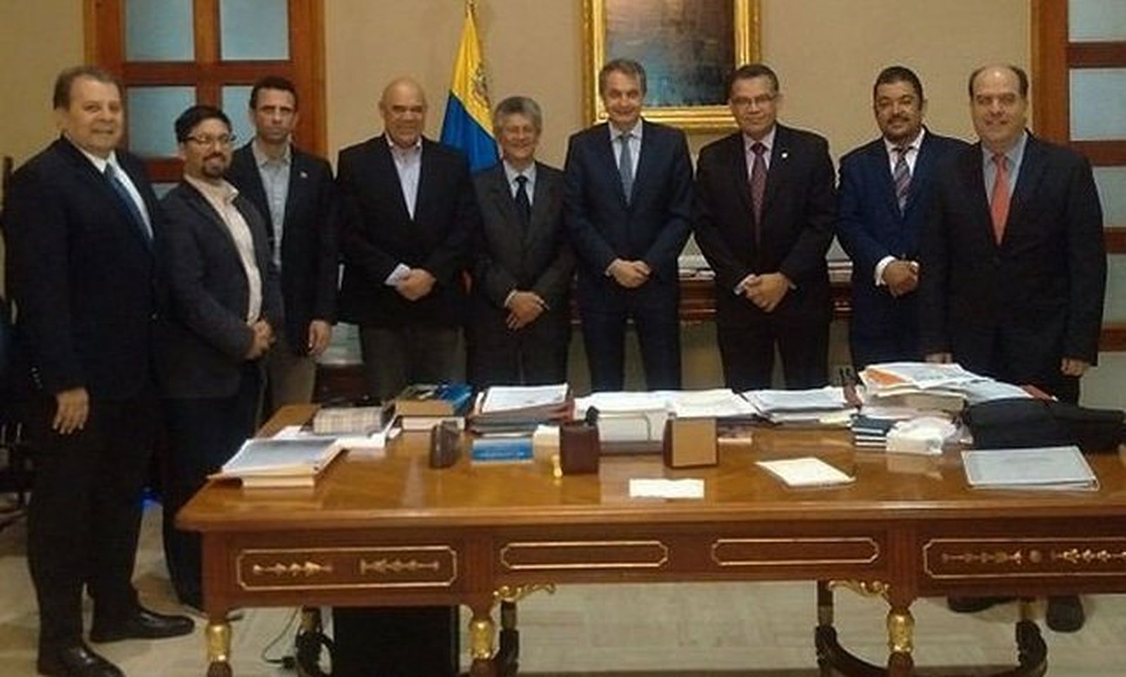 Representantes de la UNASUR
