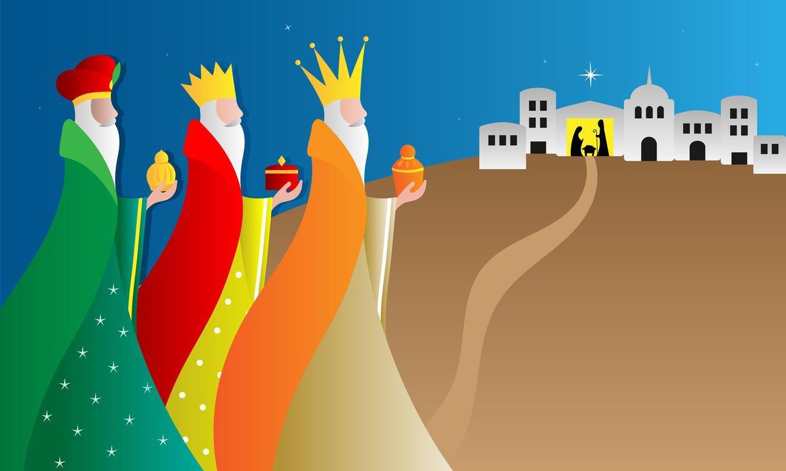 ¿No seremos nosotros los Reyes Magos?