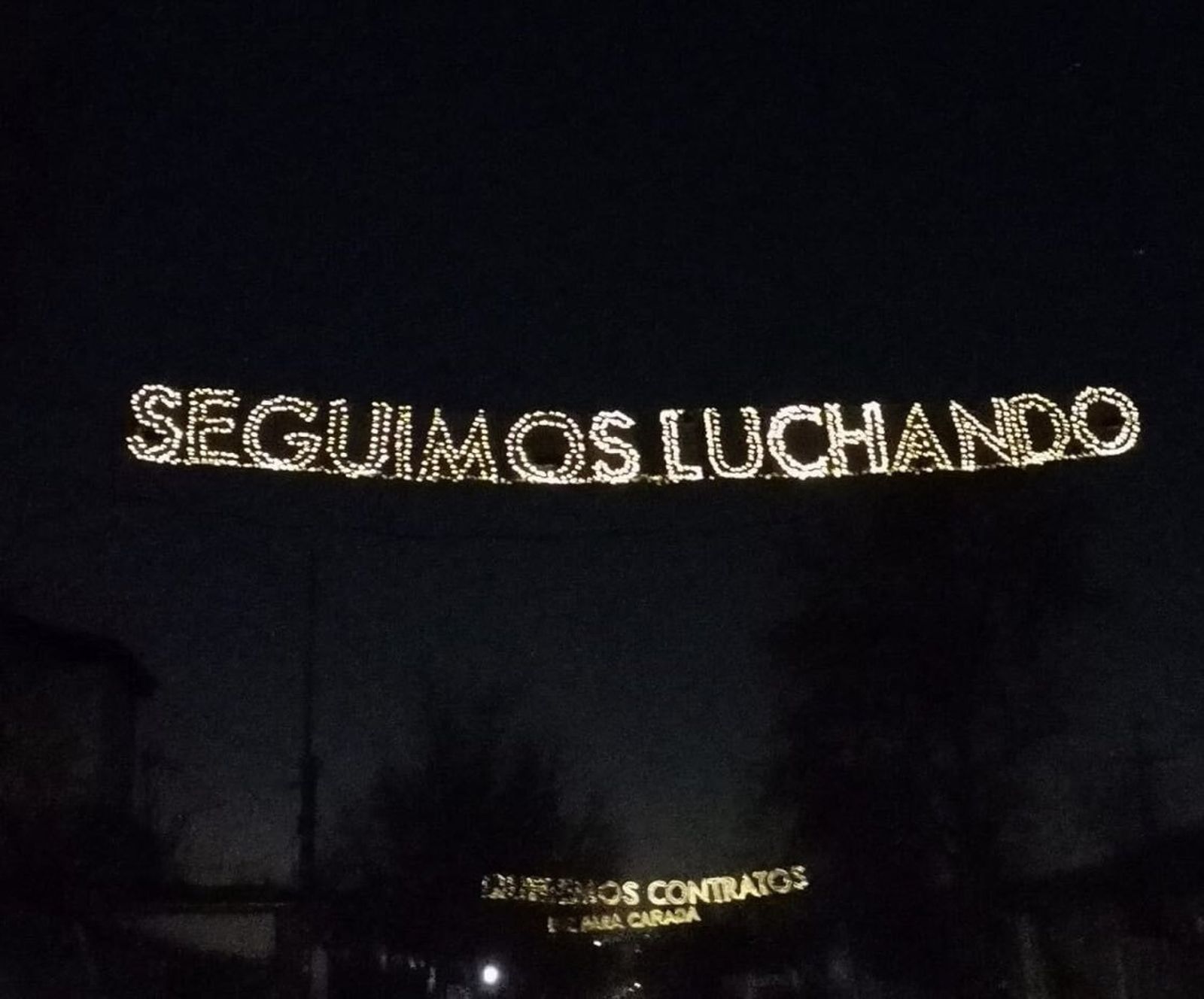 Aunque es de noche... en La Cañada