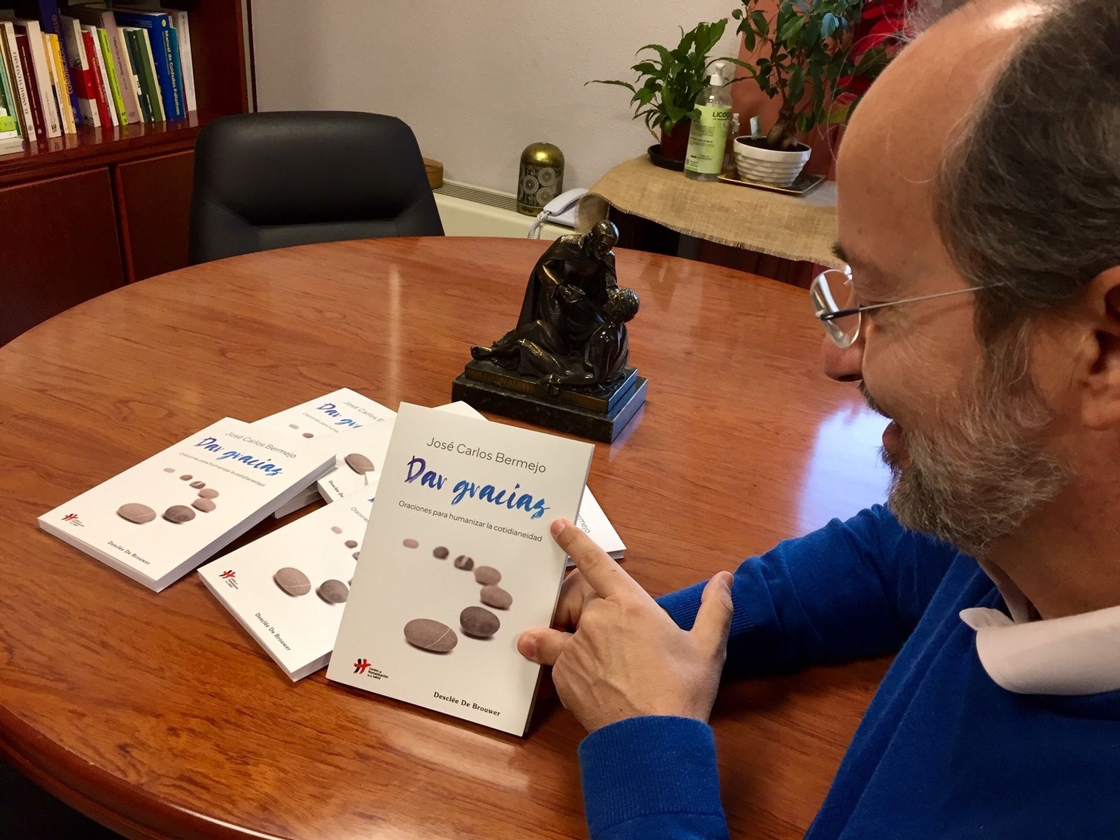 Bermejo, con su nuevo libro