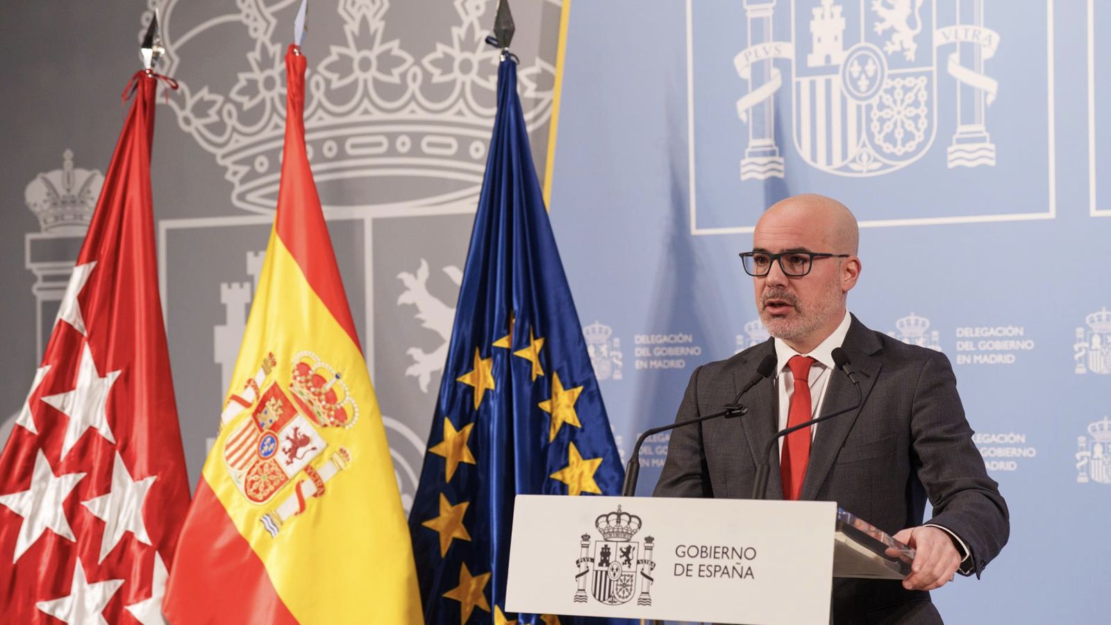 Francisco Martín, en rueda de prensa