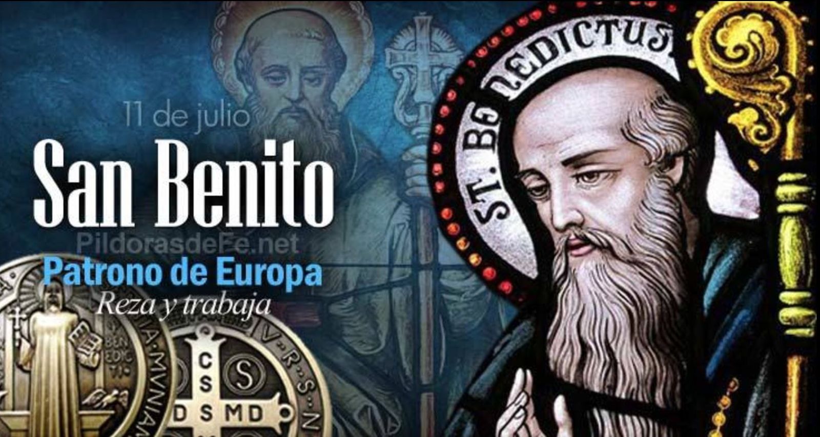 San Benito, padre de monjes y patrono de Europa