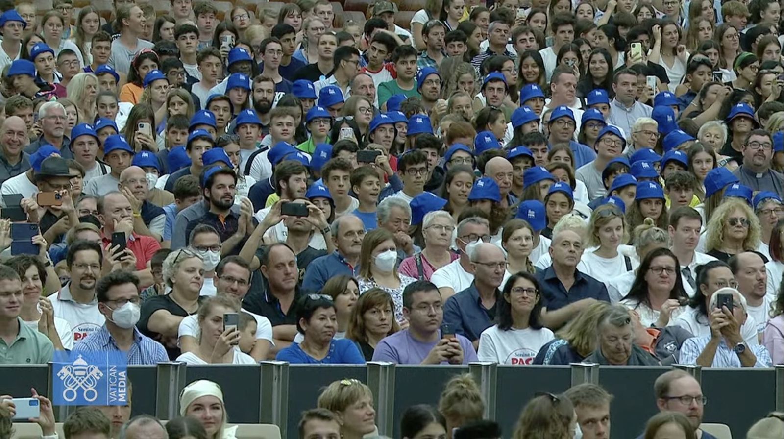 Público en la audiencia del miércoles 31 de agosto