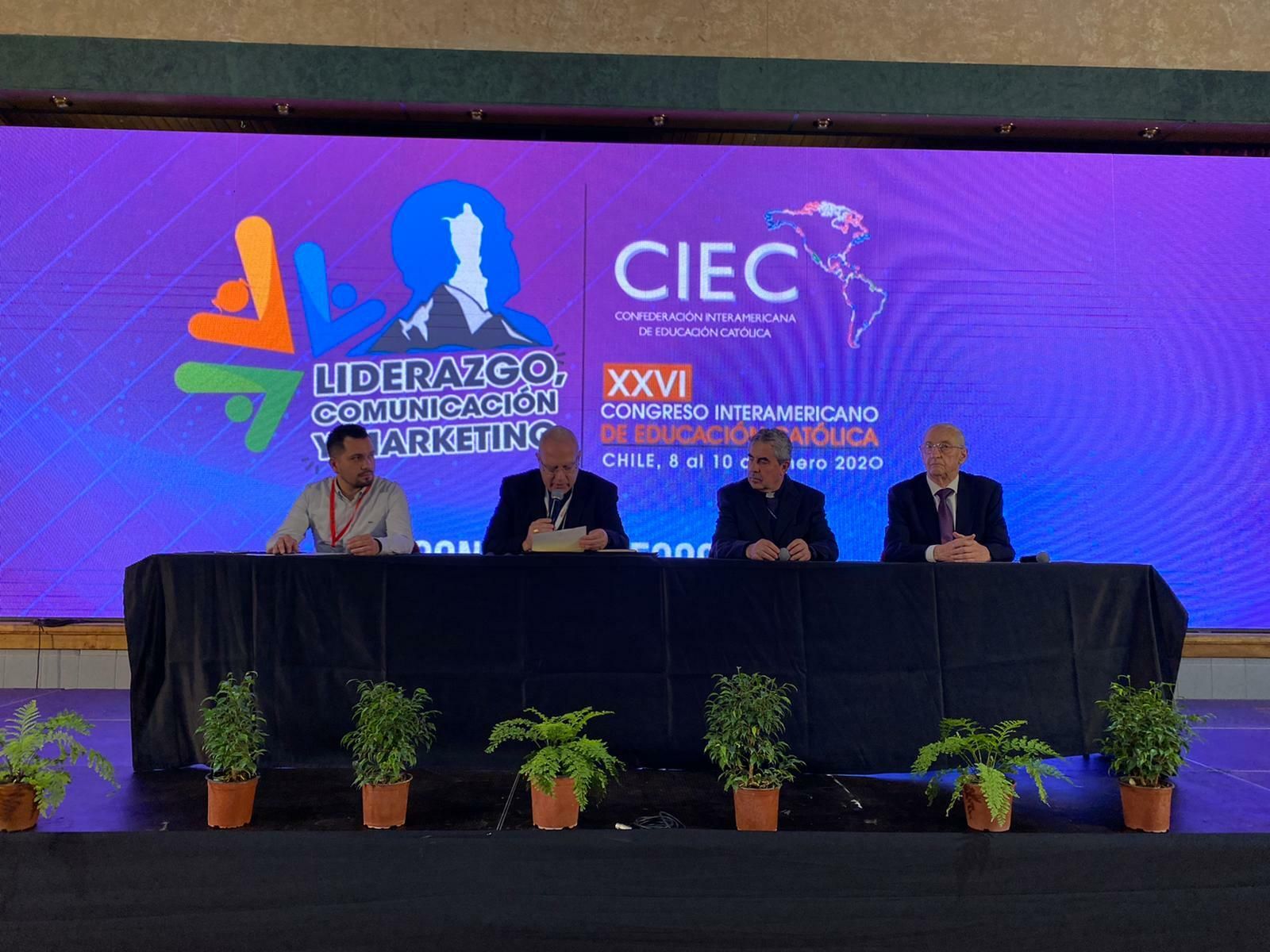 Inauguración del congreso de la CIEC