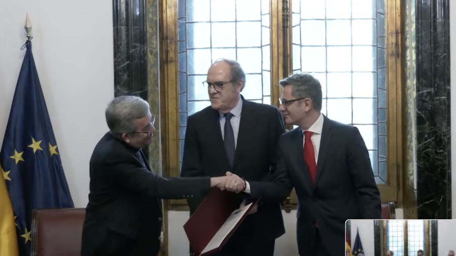 La firma del acuerdo