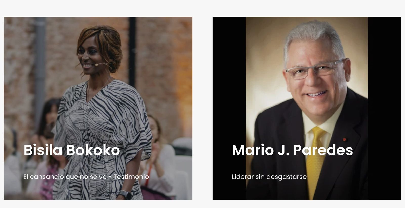 Dos de los ponentes del Congreso