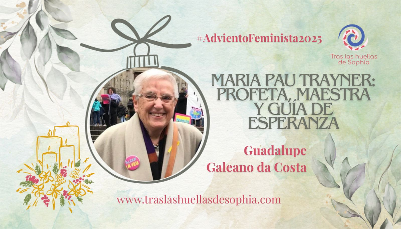 Maria Pau Trayner: profeta, maestra y guía de esperanza