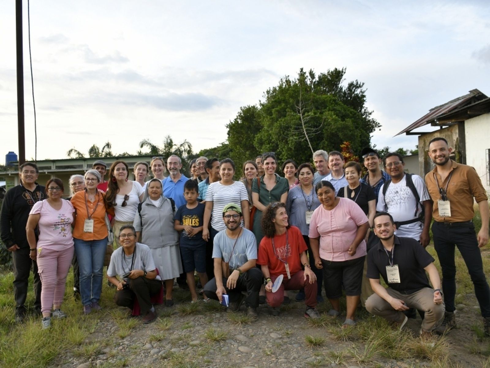 Los participantes en el encuentro
