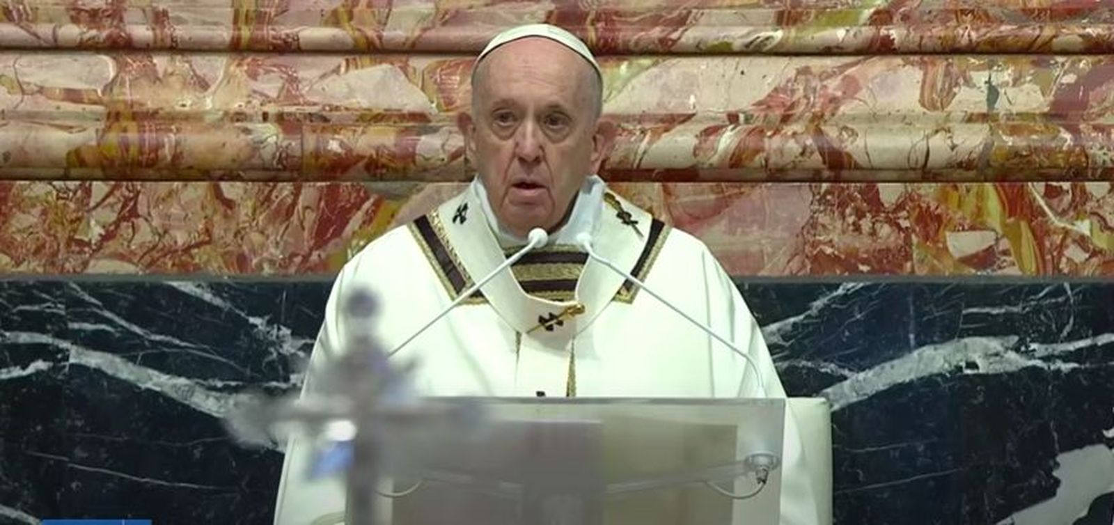 Francisco, en la Misa Crismal