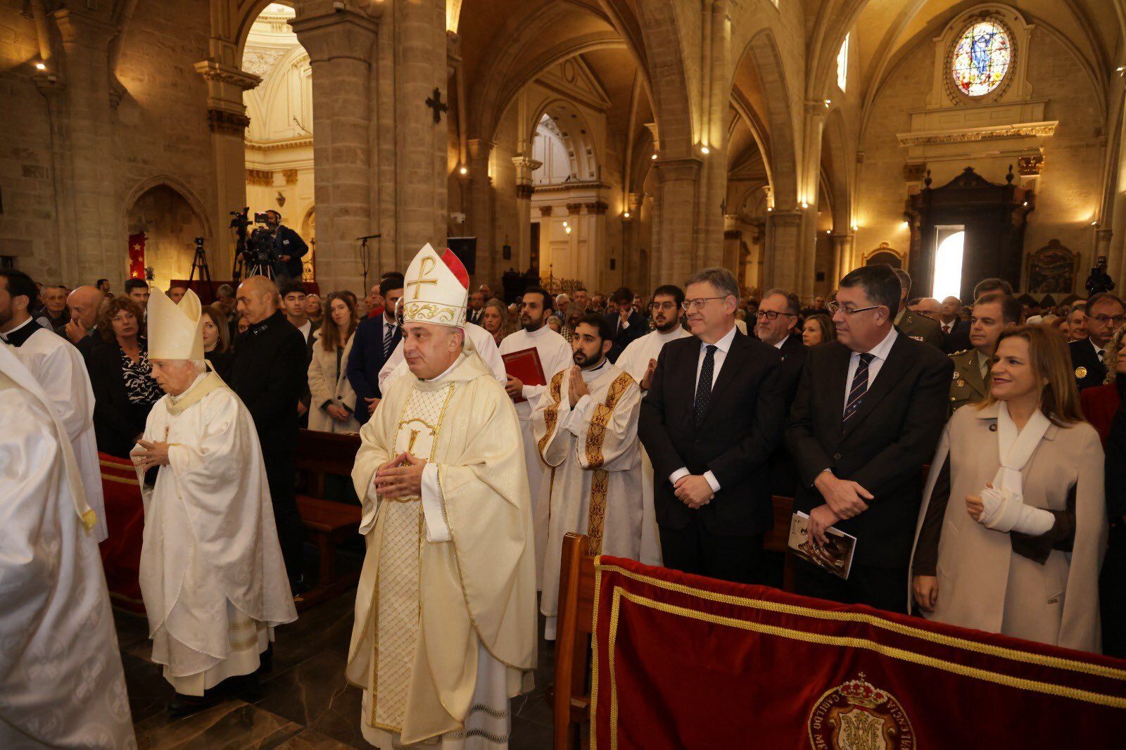 Ximo Puig, junto a Enrique Benavent