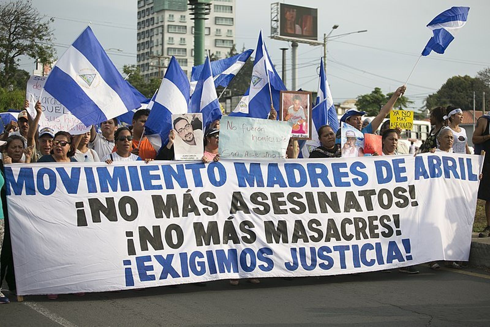 Madres en marcha. Nicaragua