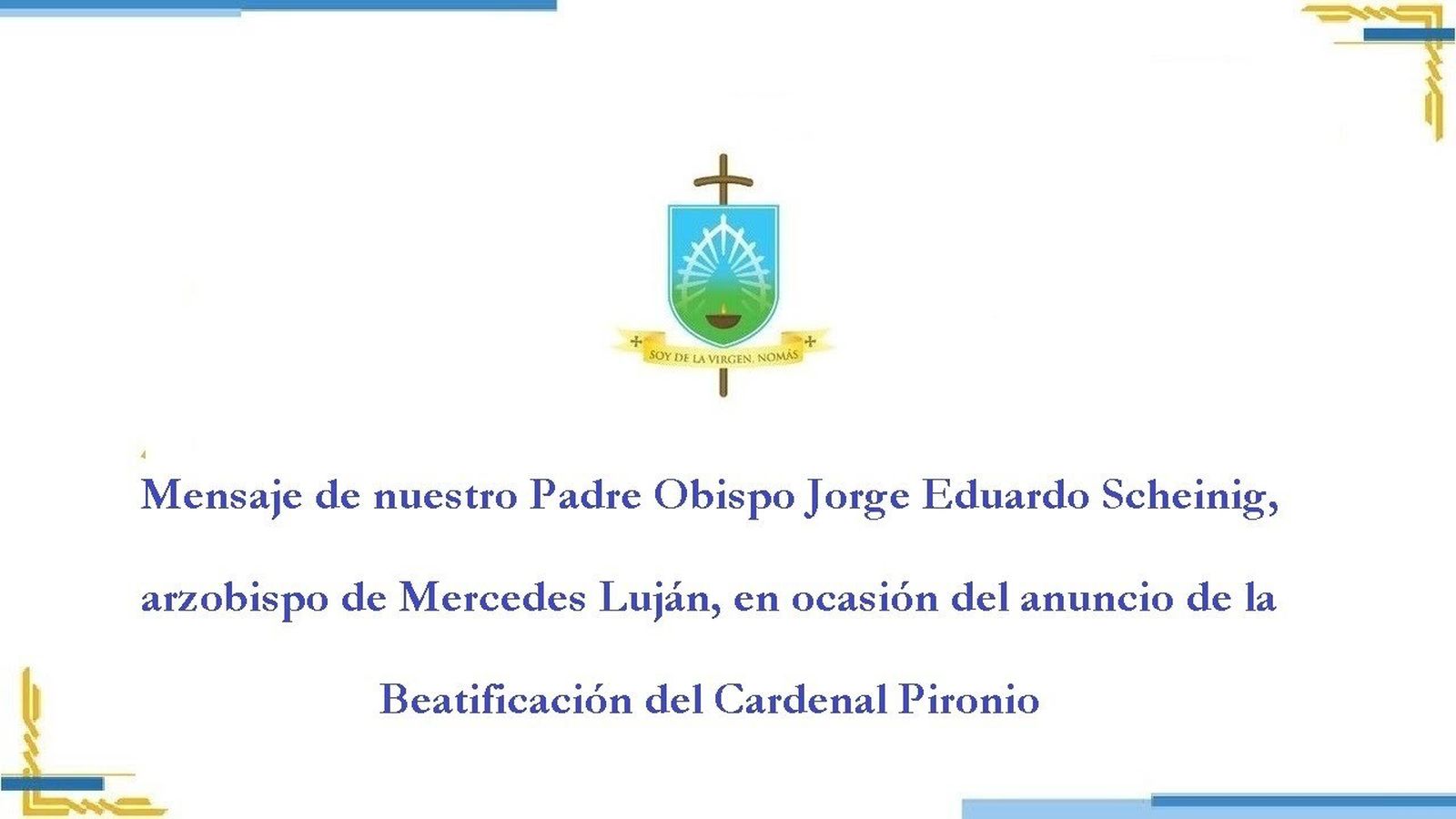 Pironio será beatificado el 16 de diciembre en Luján