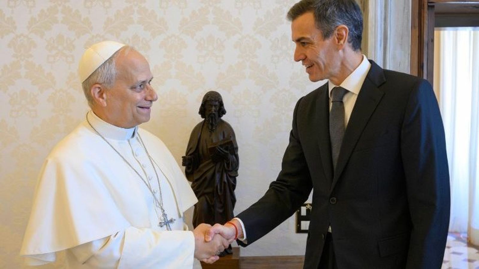 Pedro Sánchez, con el Papa