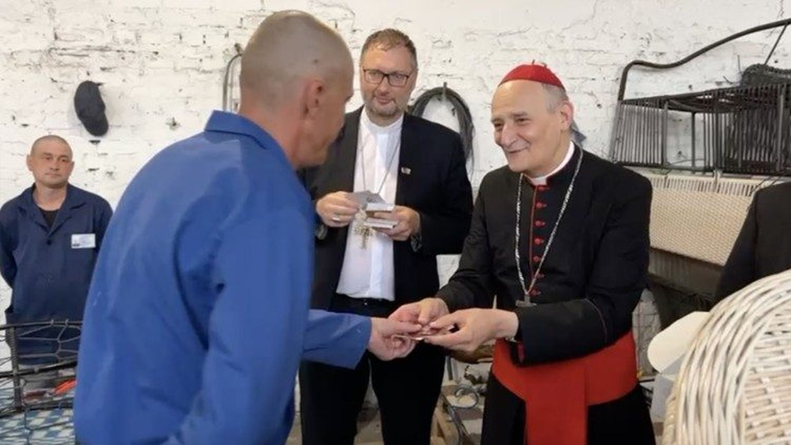 Zuppi en Ucrania