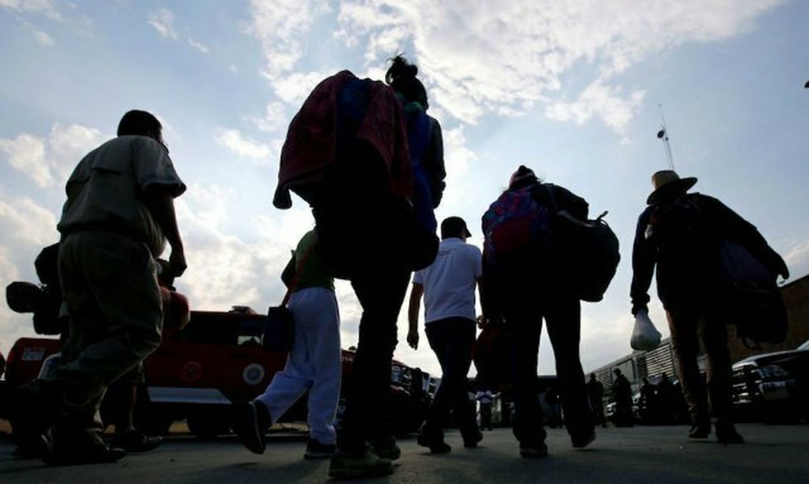 La caravana migrante llega a Tijuana
