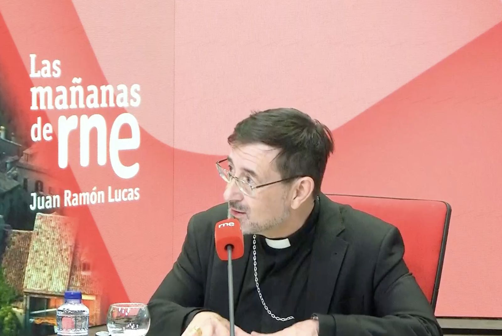 Cobo, durante la entrevista
