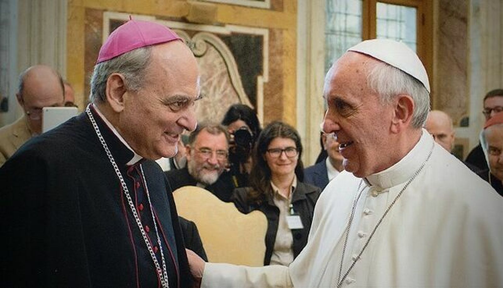 Sánchez Sorondo, con el Papa