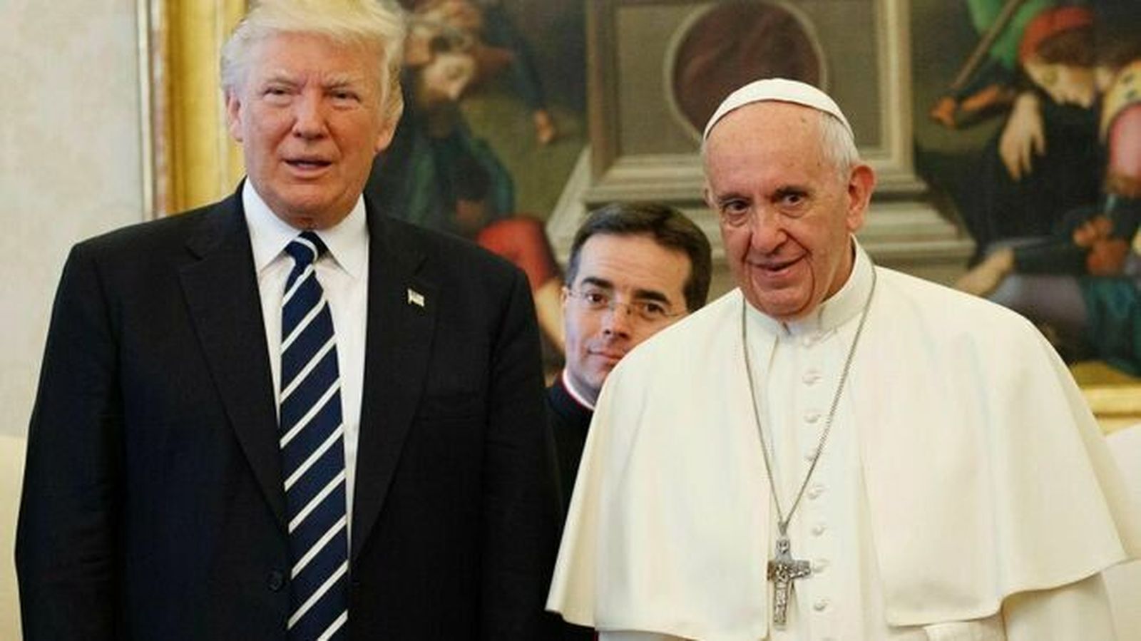 Primer y único encuentro Francisco-Trump en el Vaticano