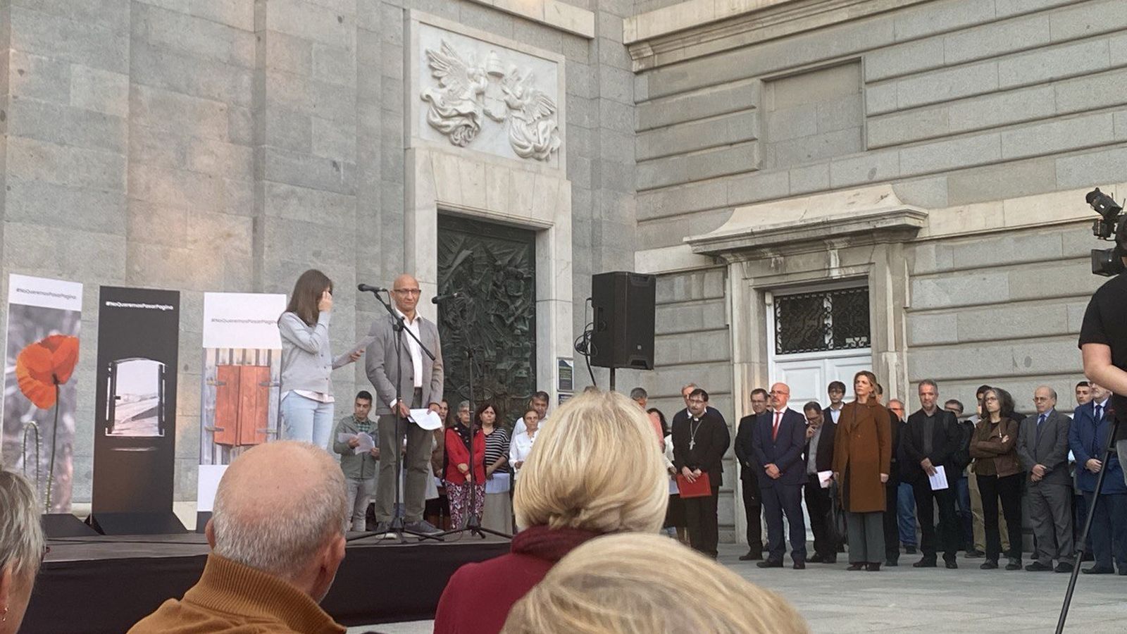 Las víctimas, en La Almudena