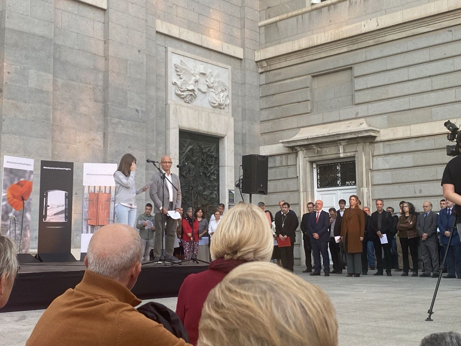 Las víctimas, en La Almudena