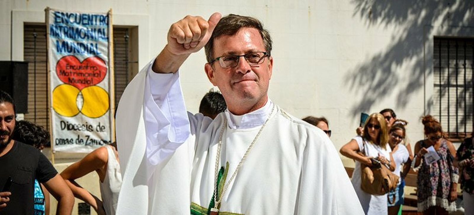 El obispo García Cuerva, auxiliar de Lomas de Zamora