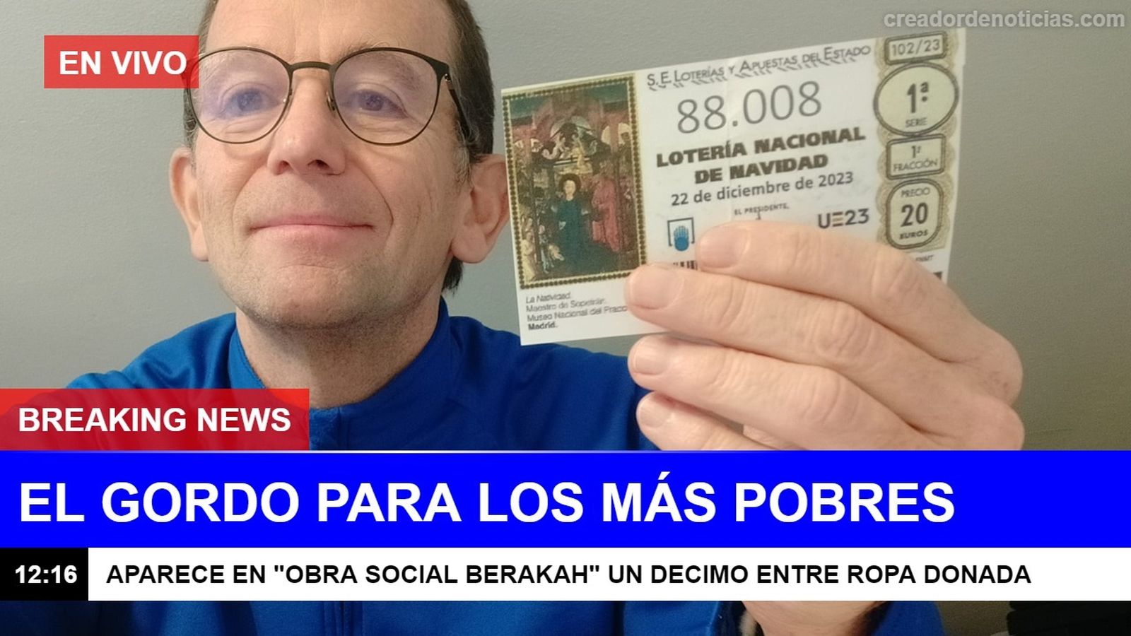 El Gordo para los más pobres