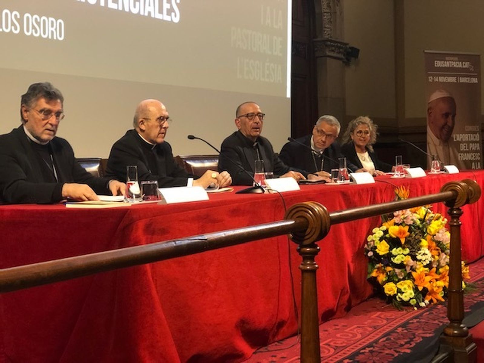 Omella y Osoro clausuraron el congreso sobre el Papa Francisco