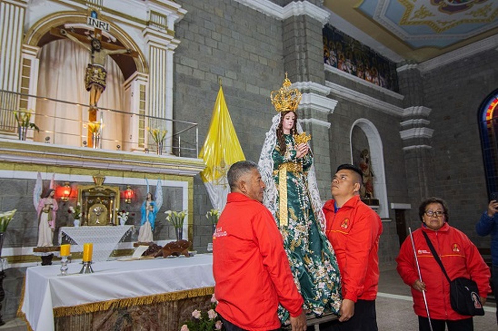 La Virgen de la Puerta de Otuzco  inicia su peregrinación