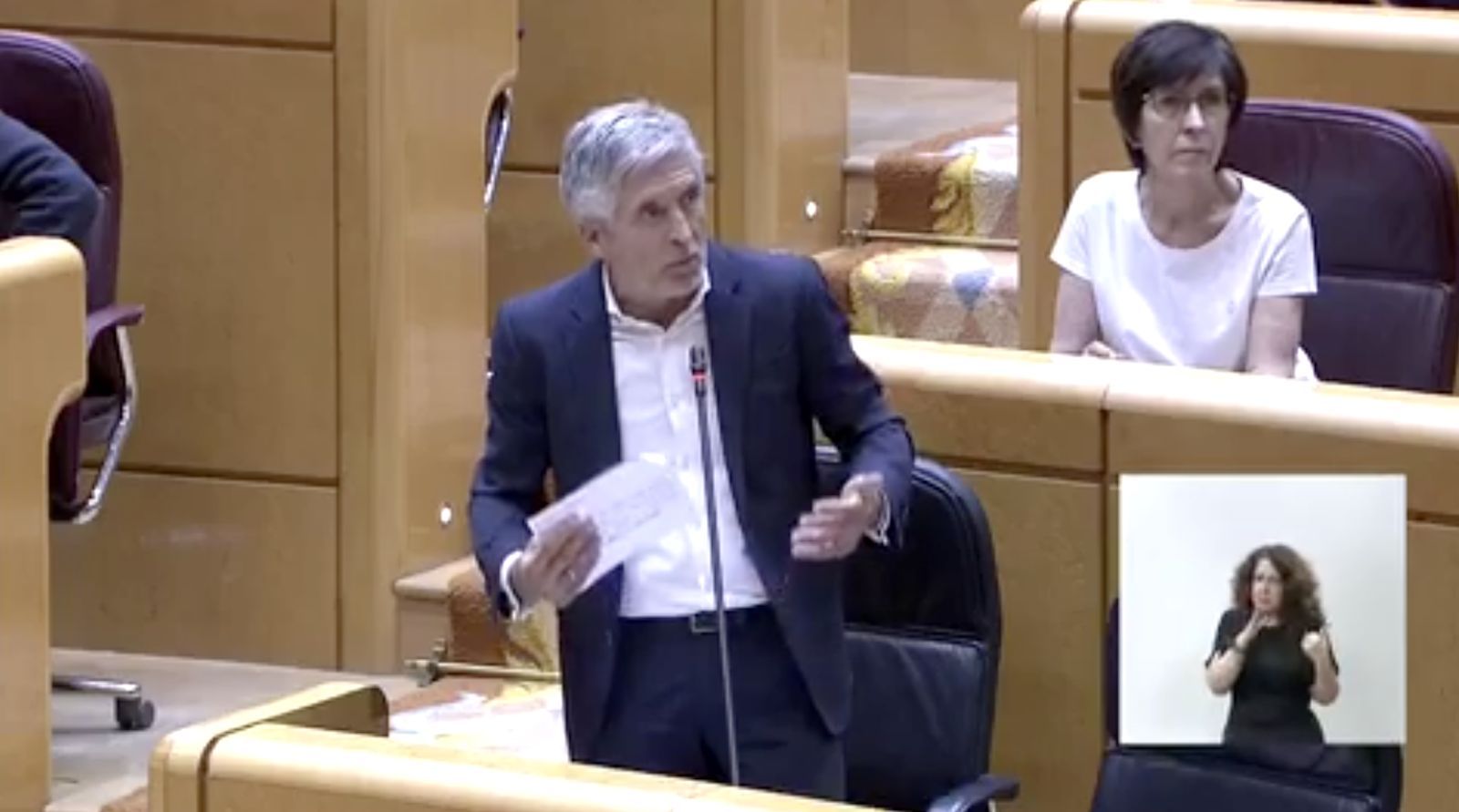 Marlaska pide explicaciones al Director de la Policia
