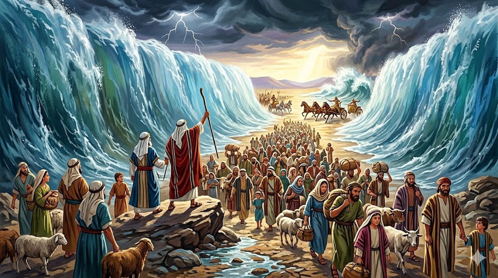 Cruzando el Mar Rojo