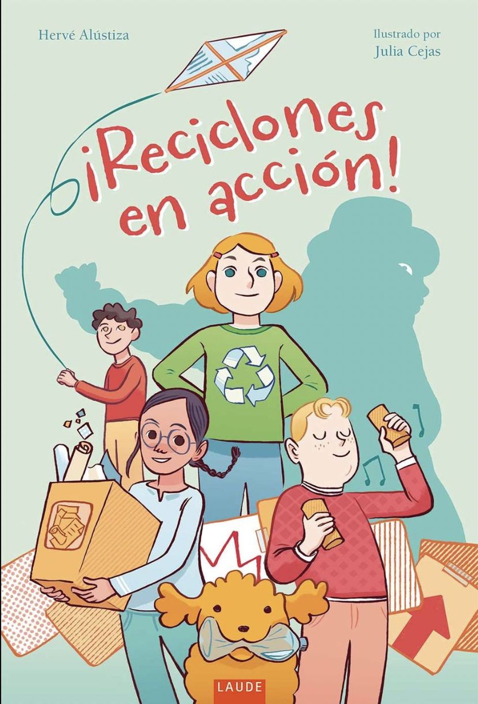 Portadilla del libro 'Reciclones en acción' de Edelvives