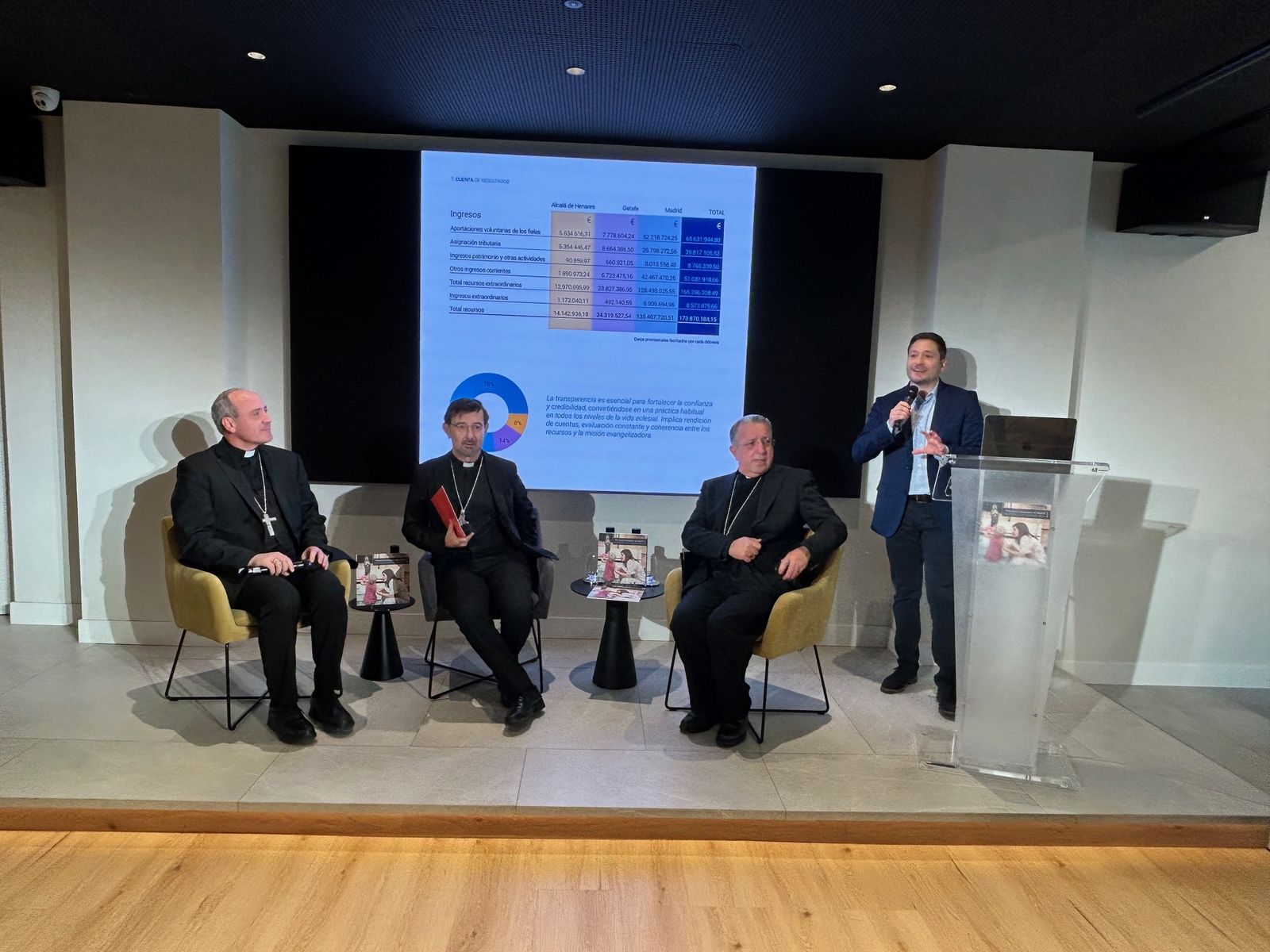 José Cobo, Gines García Beltrán y Antonio Prieto