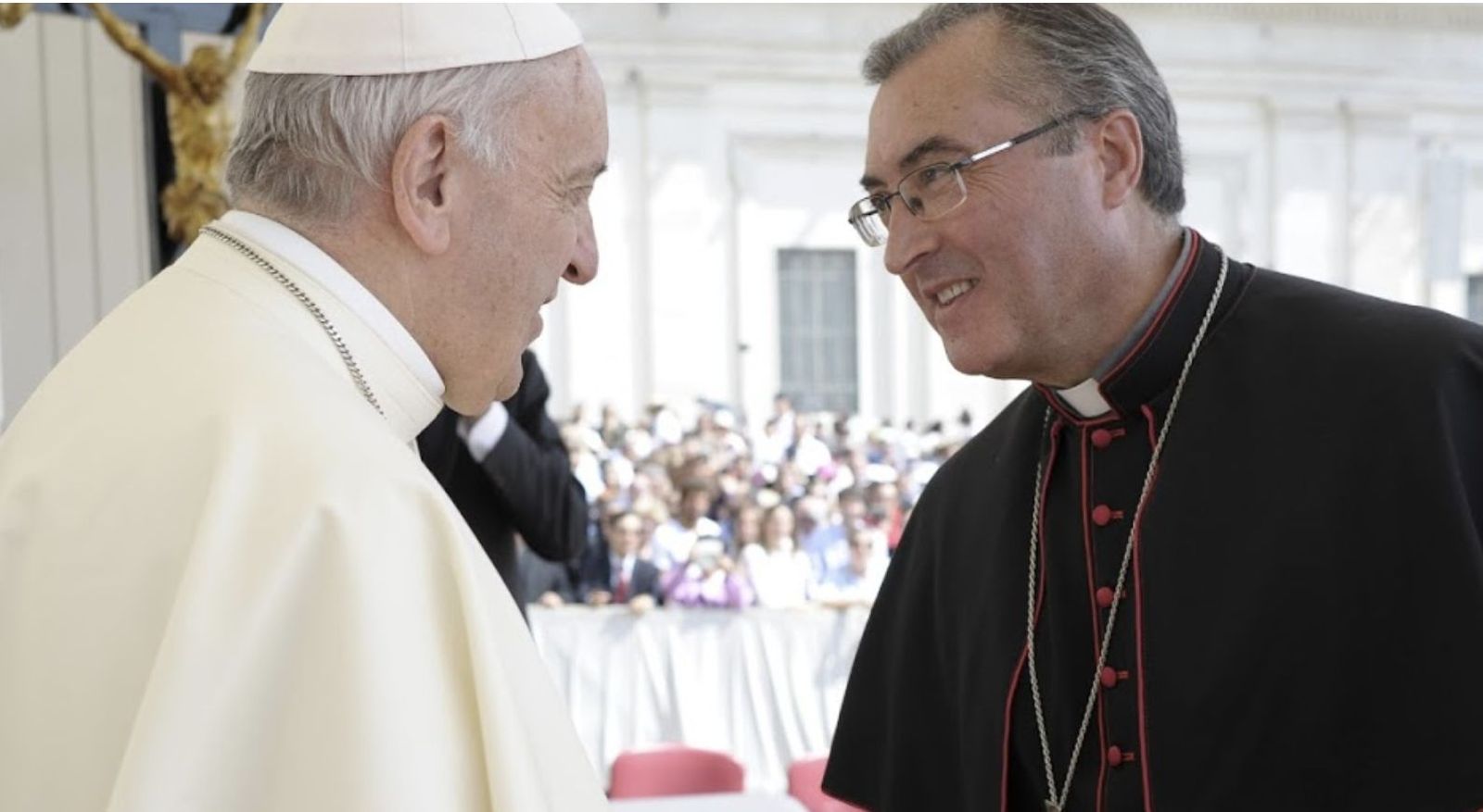 El Papa y Manuel Da Silva