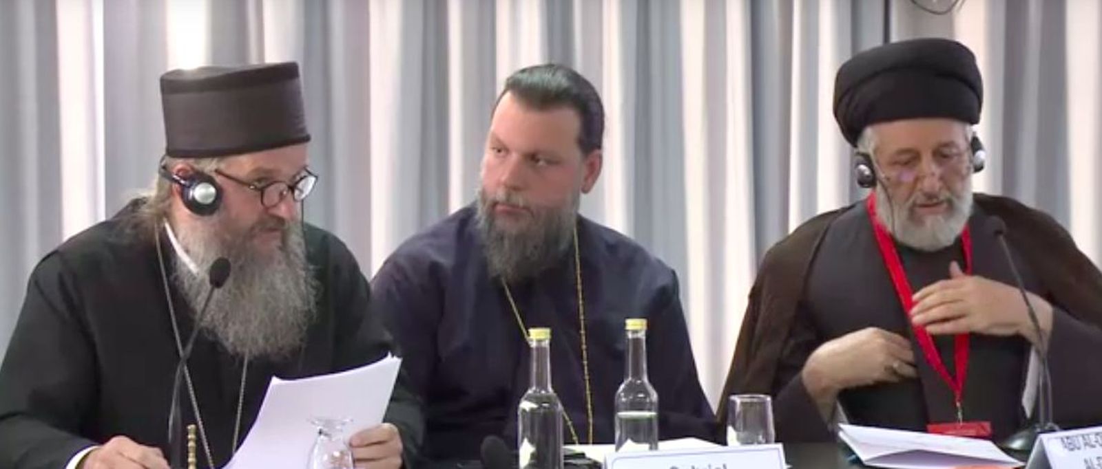 Los responsables ortodoxos de la mesa