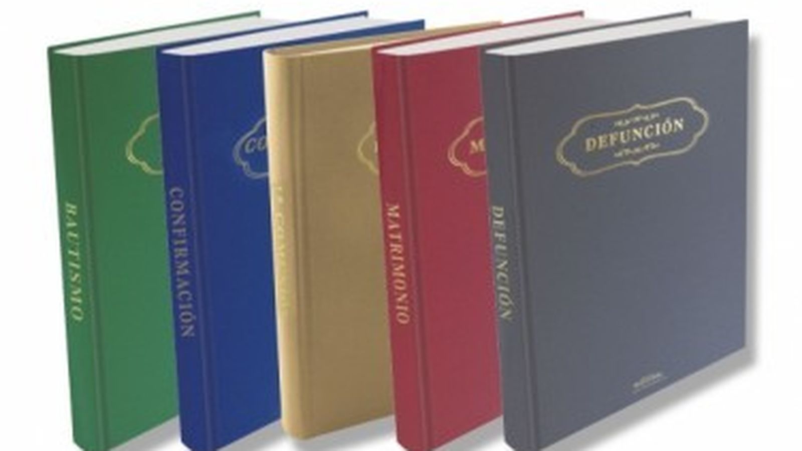 Libros de inscripción sacramental de la Iglesia católica