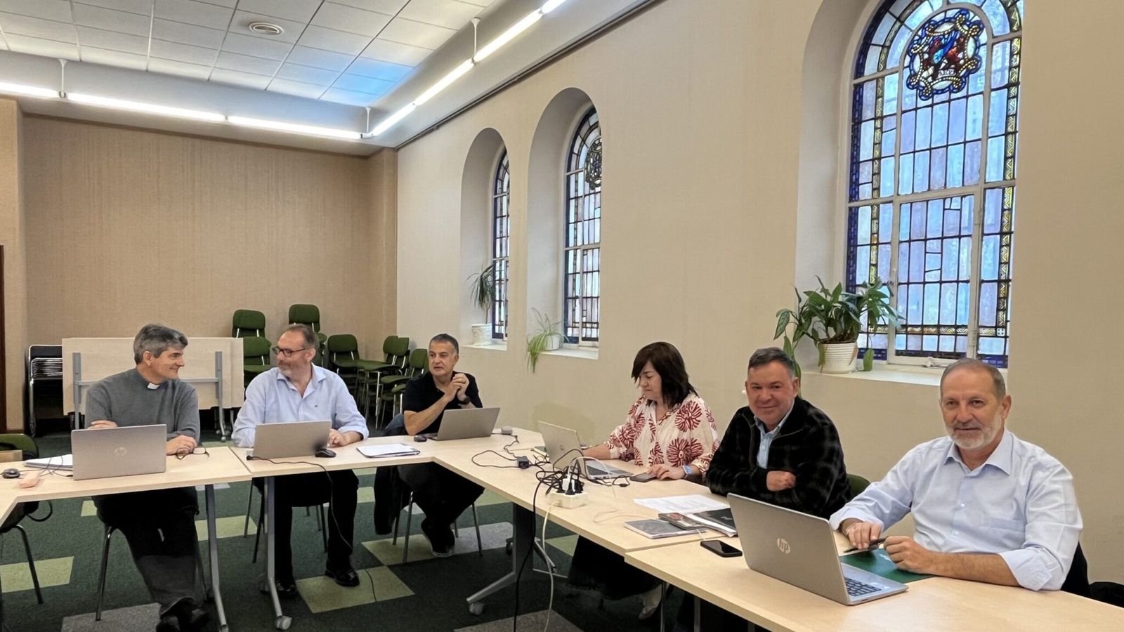 Una sesión del Consejo Episcopal