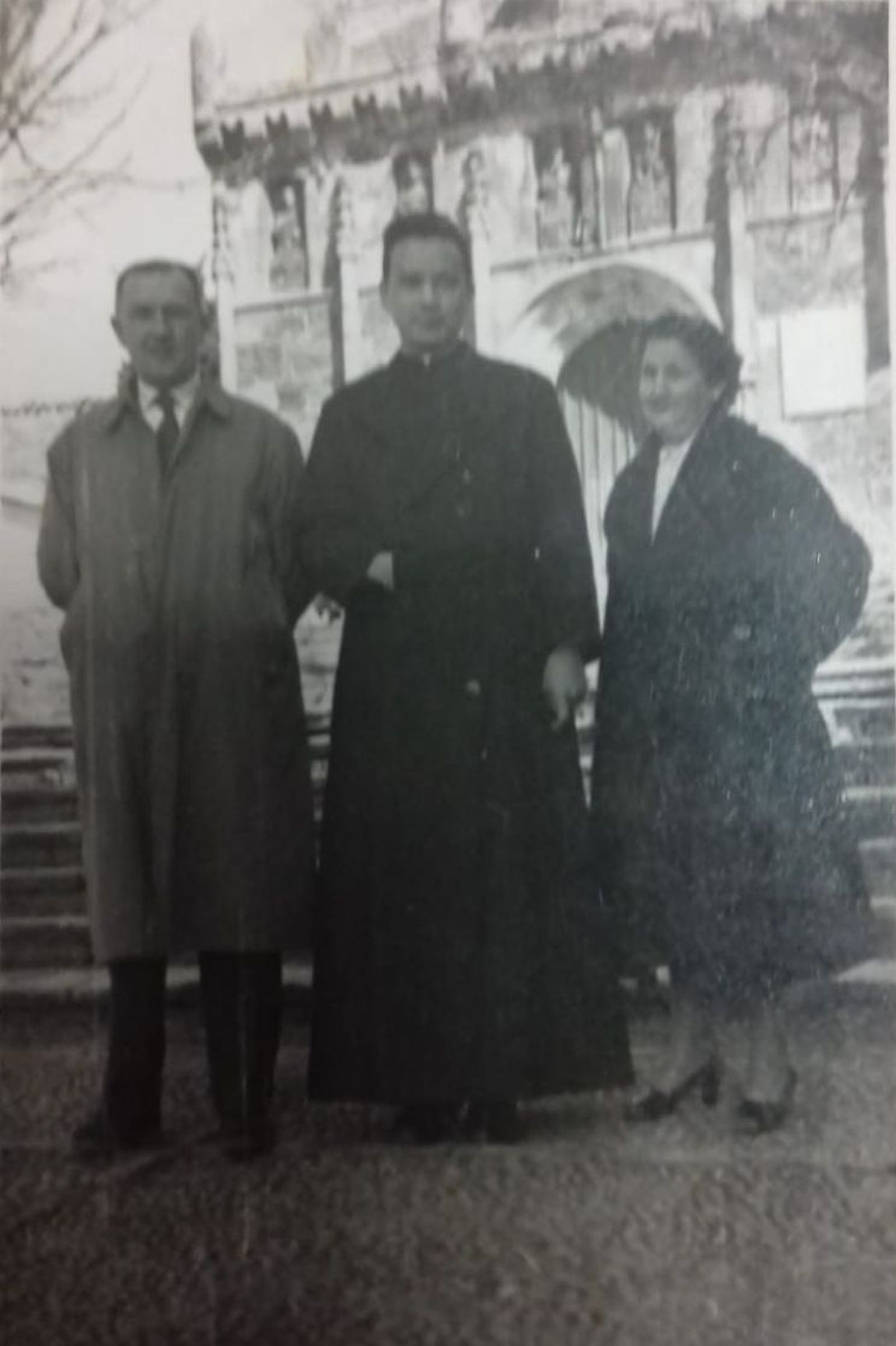 Rutilio, con los Gerrikagoitia