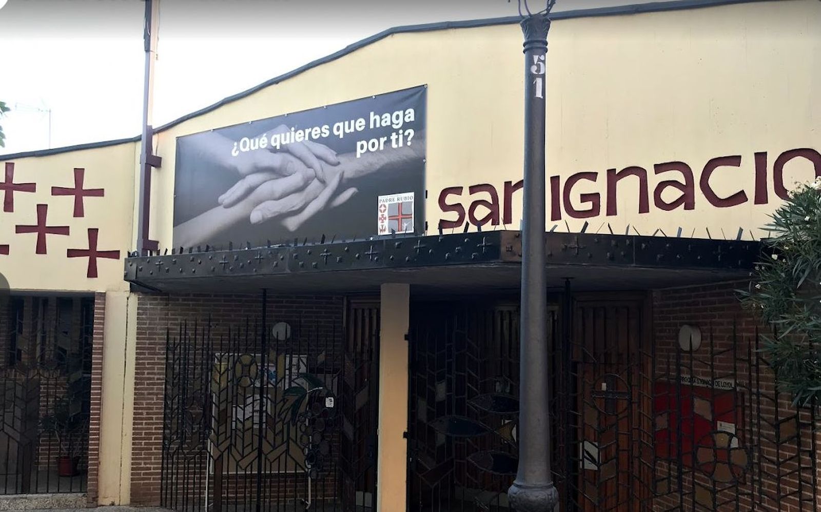 La parroquia, ahora atendida por los jesuitas