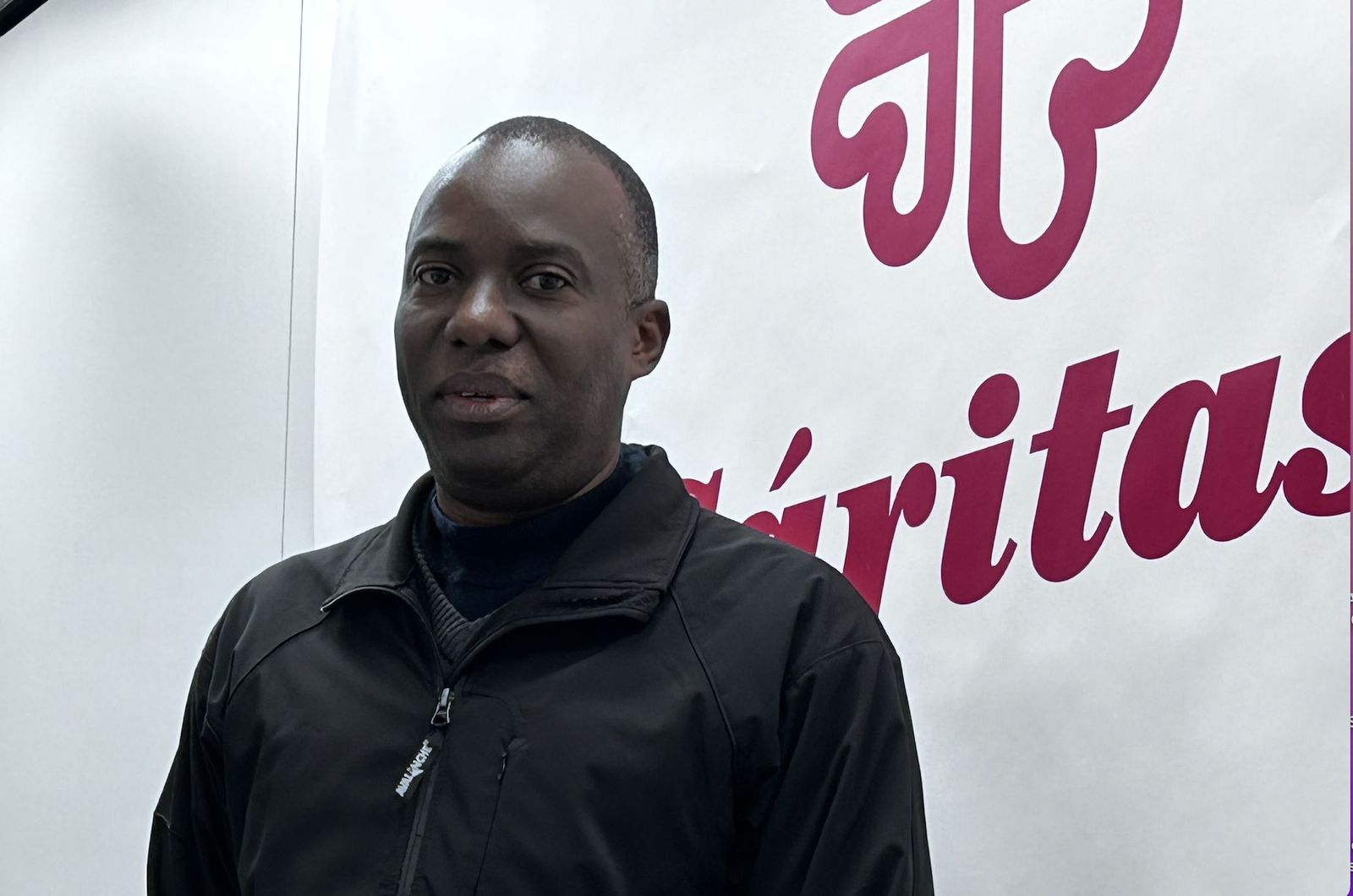 Yvel Germain, presidente de Cáritas Haití