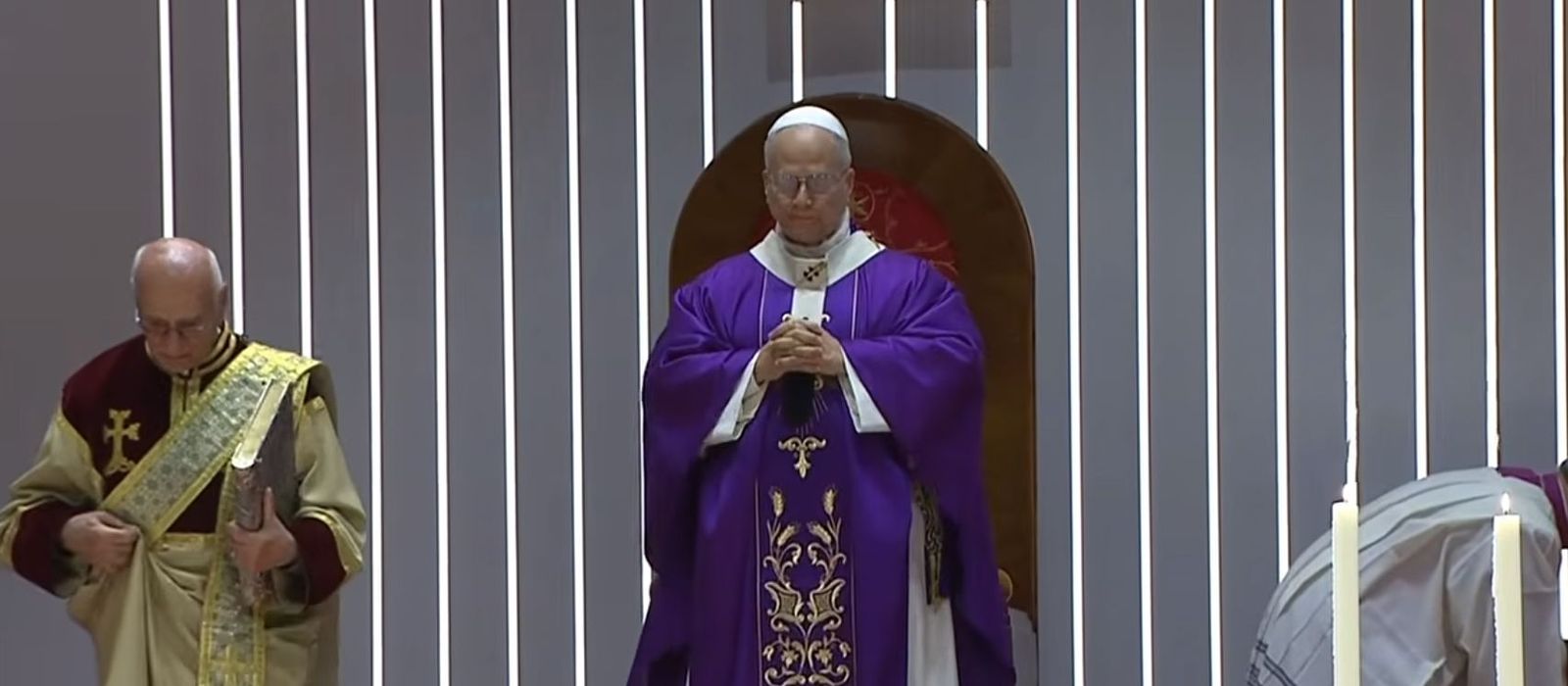 León XIV en la misa