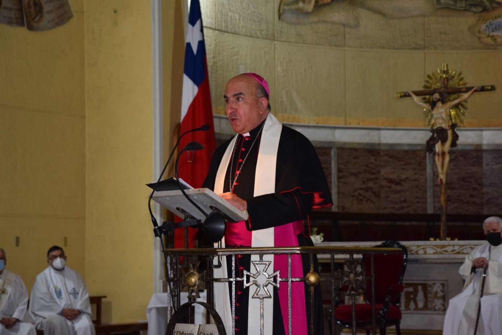 Monseñor Chomali en el Te Deum 2022