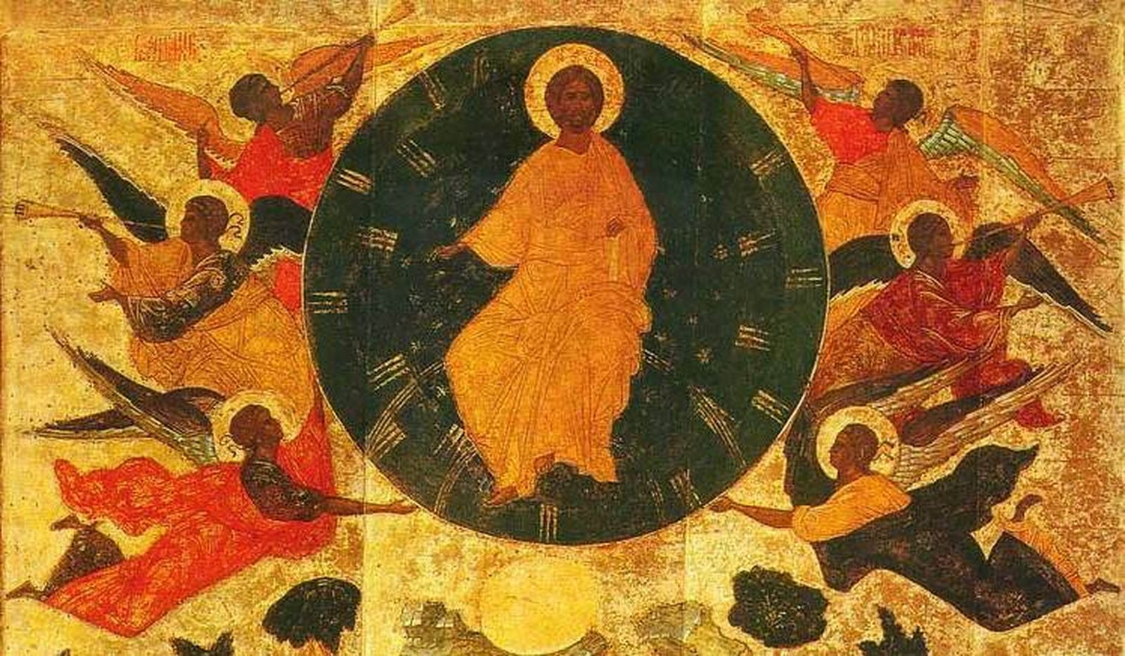 Icono ascensión de Cristo