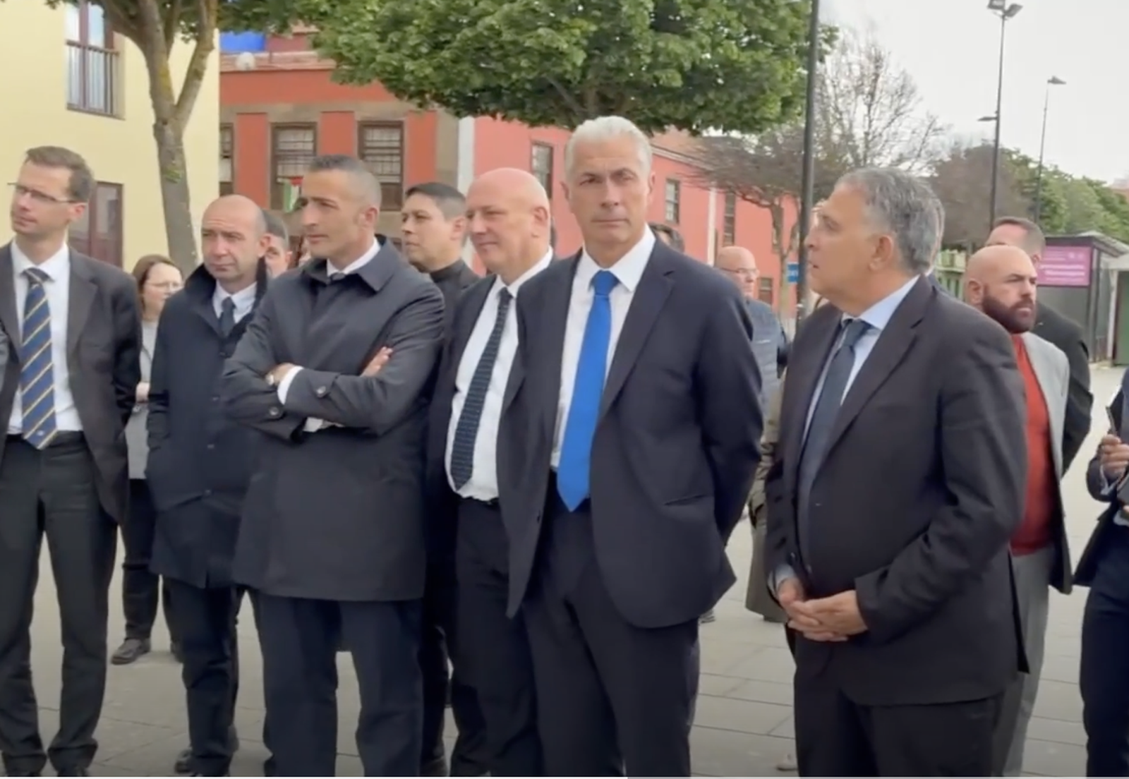 Los enviados del Vaticano, en Tenerife