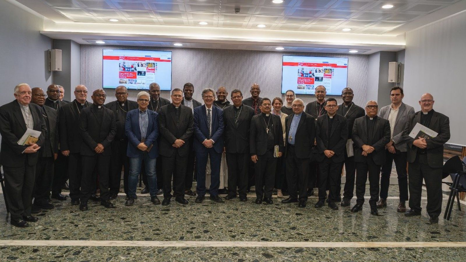 Visita ad limina de los obispos de Las Antillas, en sus encuentro con el Dicasterio para la Comunicación