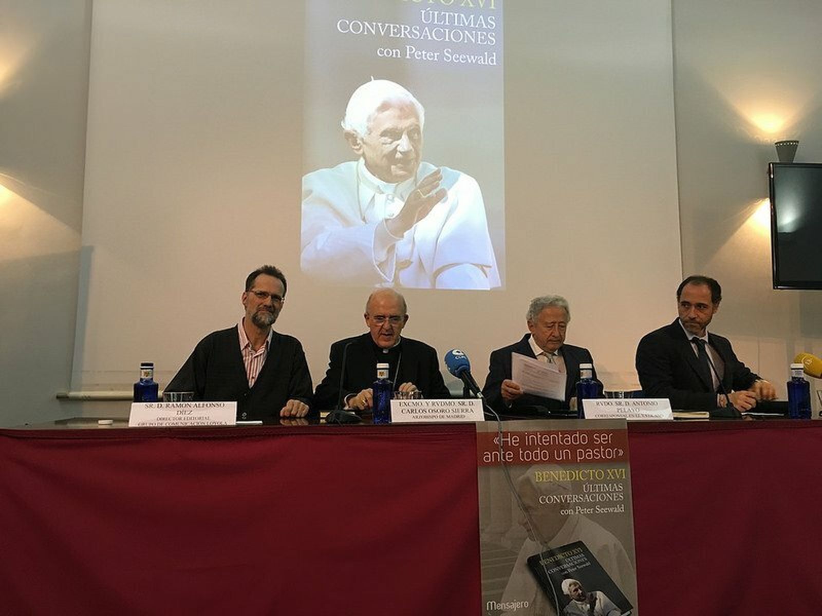 Presentación del libro de Benedicto XVI