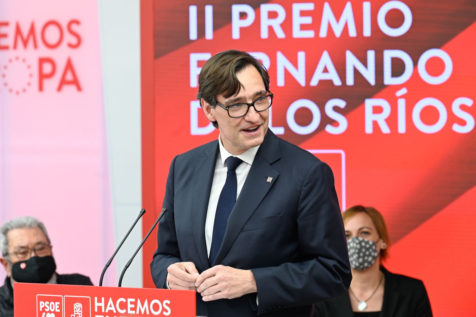 Salvador Illa. Primer Secretario del PSC