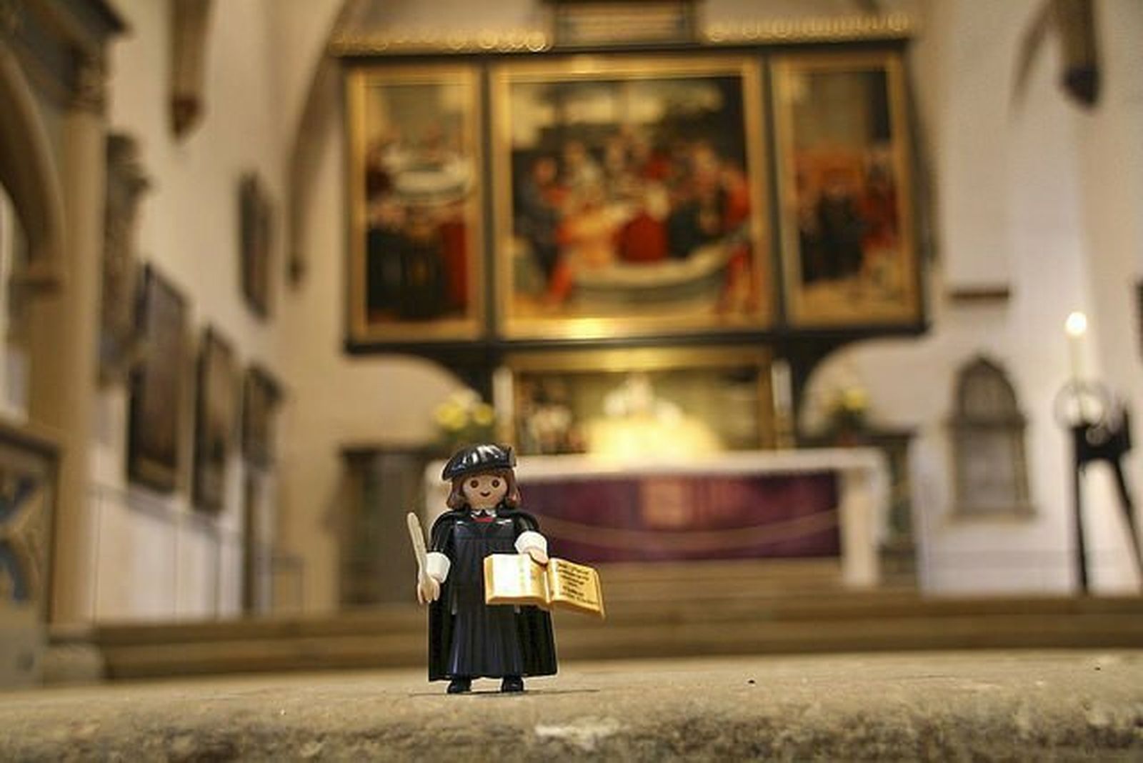 Figurita Playmobil de Lutero