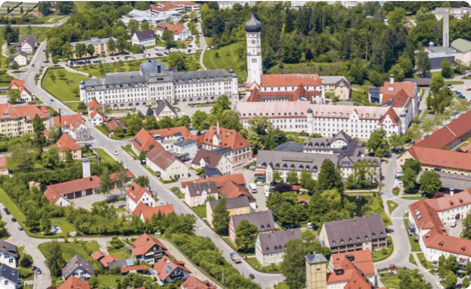 Vista área del Dominikus-Ringeisen-Werk